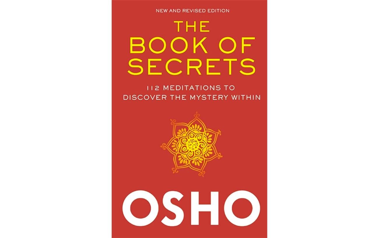 a book jacket of The Book of Secrets By Osho